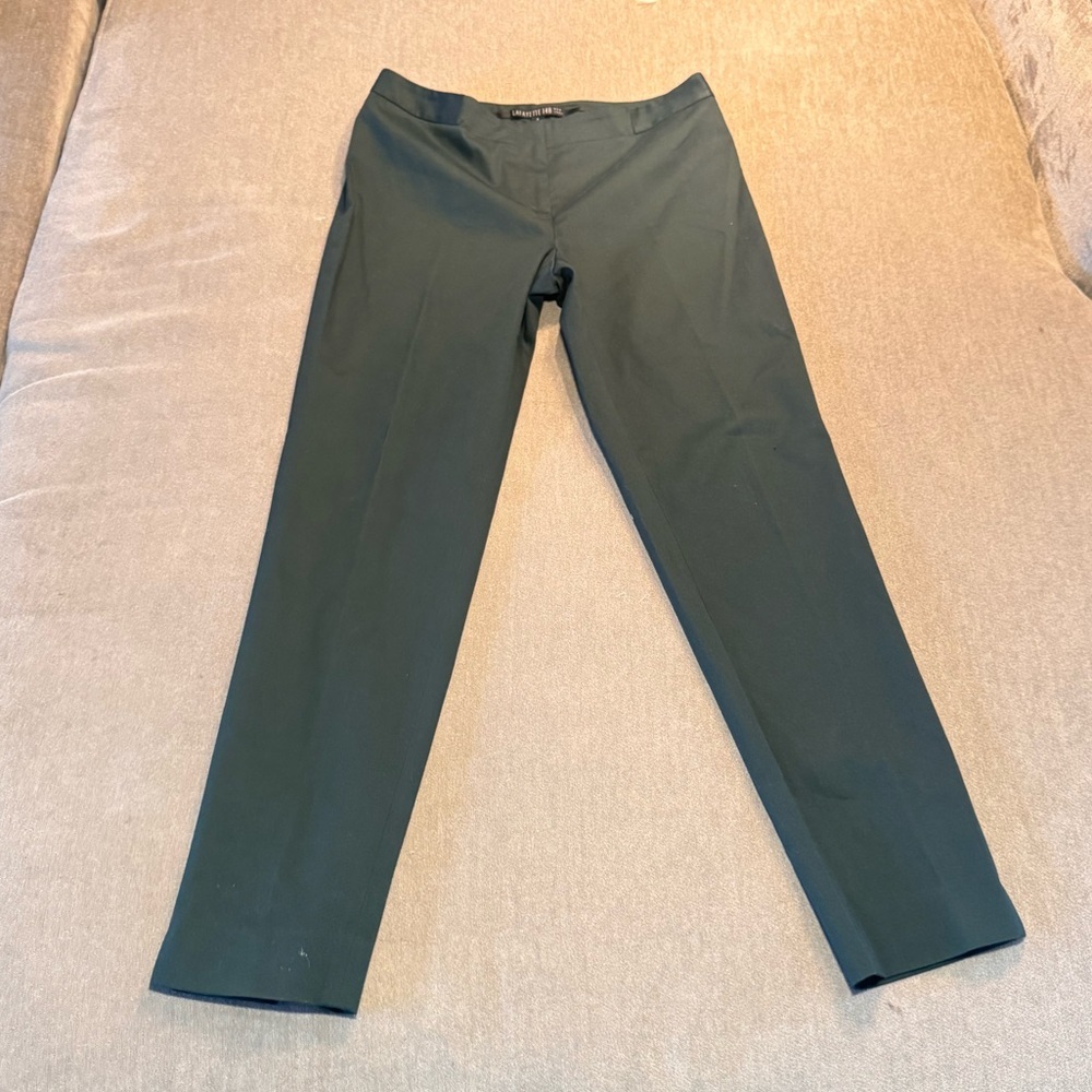 Lafayette 148 New York Dark Green Trousers